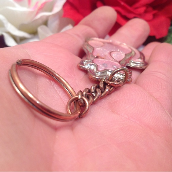 Keychain Cat Pink Glitter - Picture 5 of 8